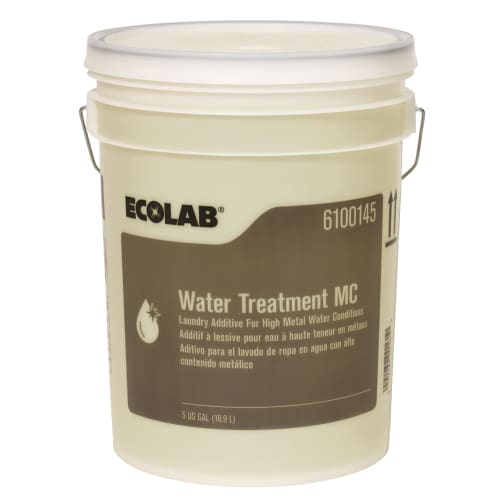 Ecolab® Liquid Laundry Water Treatment with Metal Control, 5 Gallon, #6100145